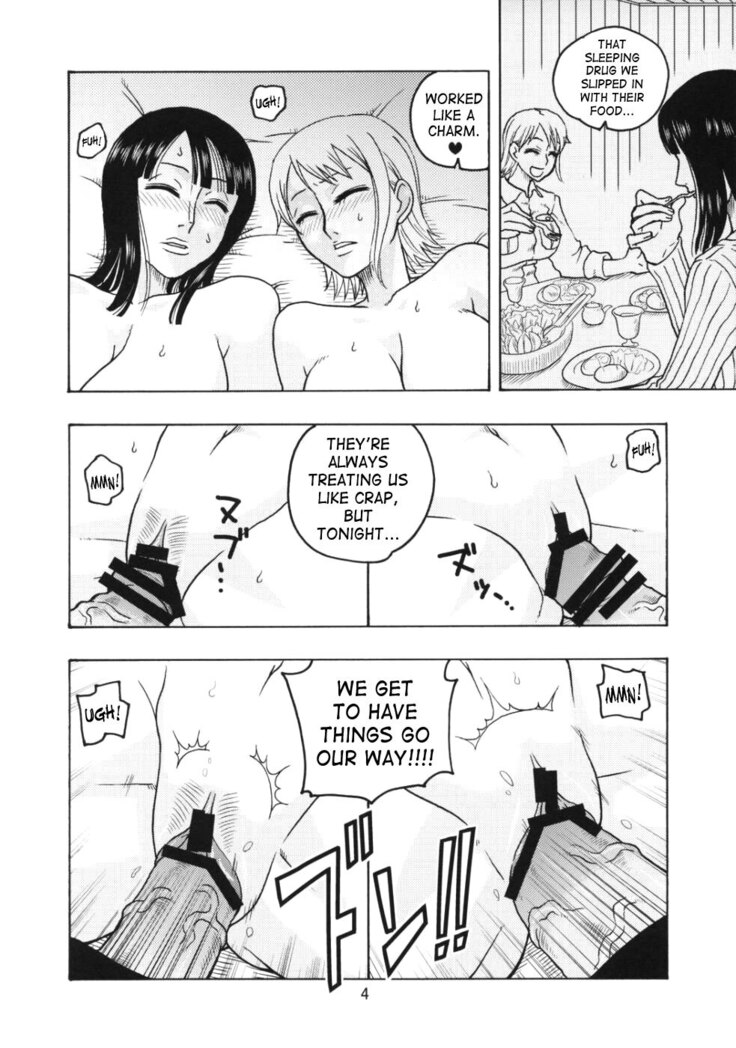 ون بيس هنتاي: سانجي وأوسوب يخترقان روبين ونامي معًا - Image 5