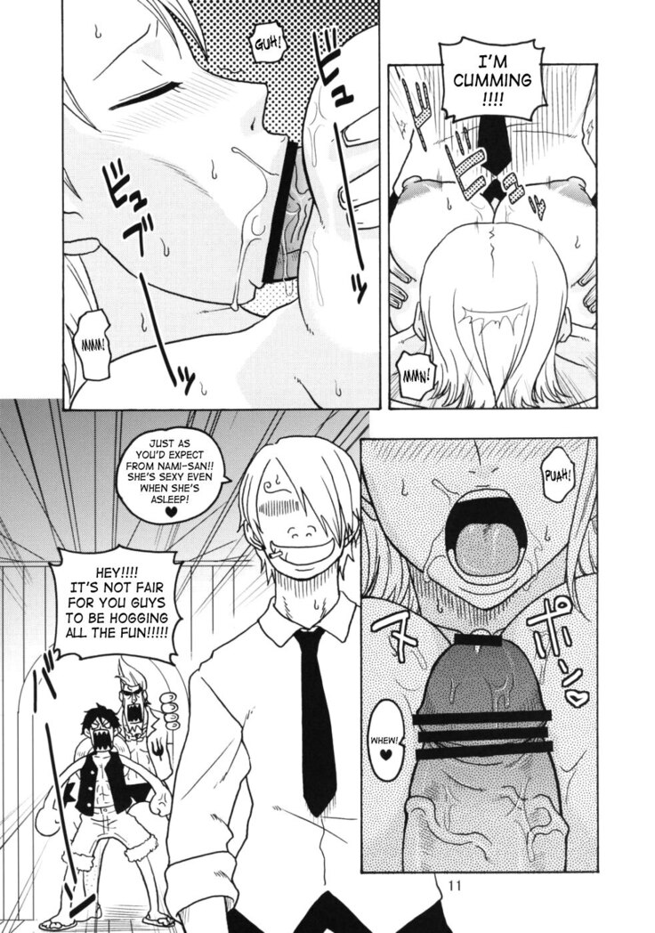 ون بيس هنتاي: سانجي وأوسوب يخترقان روبين ونامي معًا - Image 11