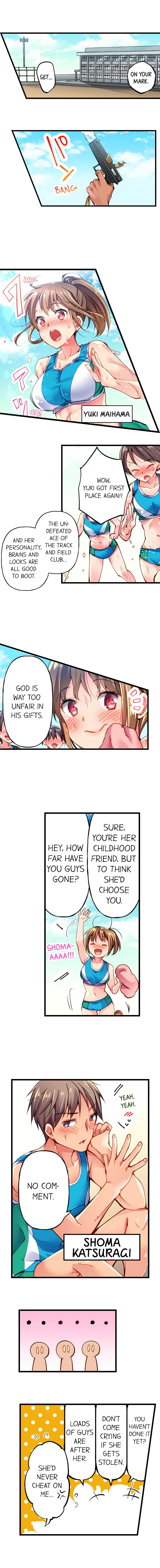 Encontro hentai secreto da colegial NTR com técnica futanari - Image 3