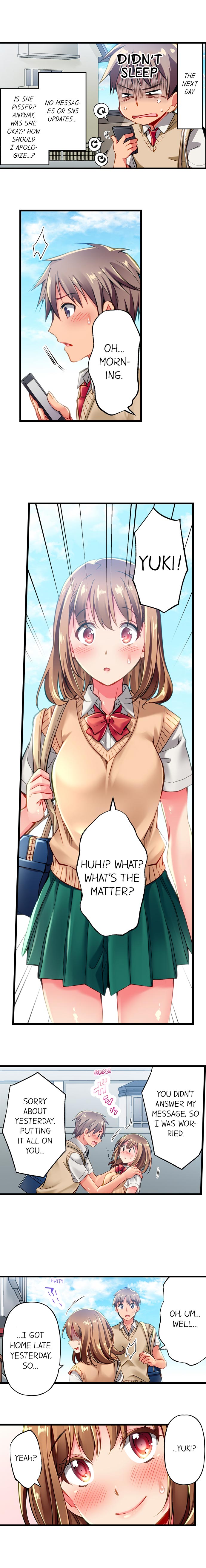Encontro hentai secreto da colegial NTR com técnica futanari - Image 12
