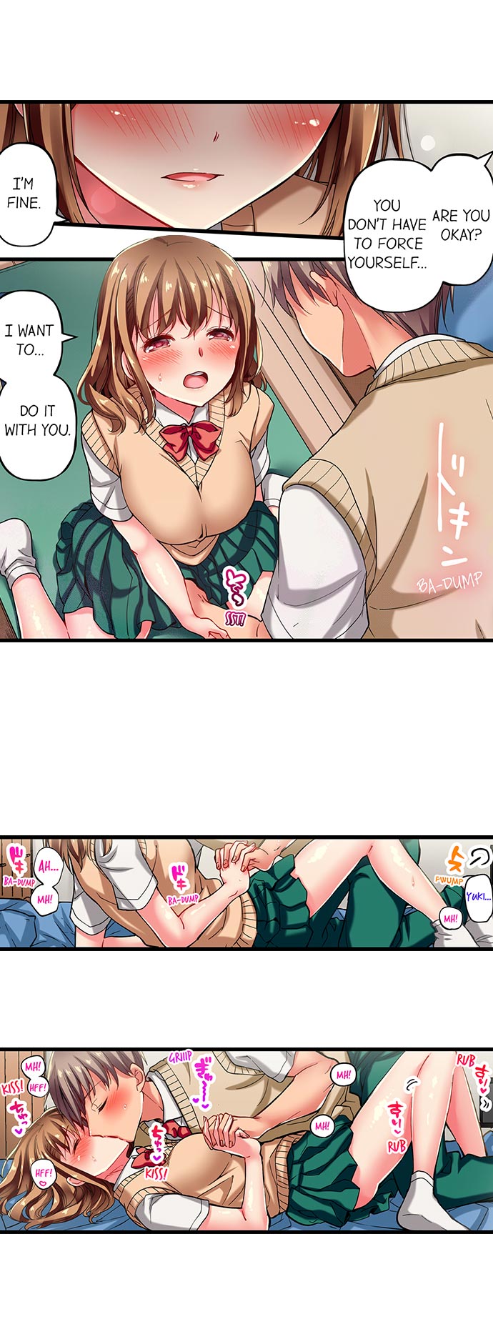 Encontro hentai secreto da colegial NTR com técnica futanari - Image 77