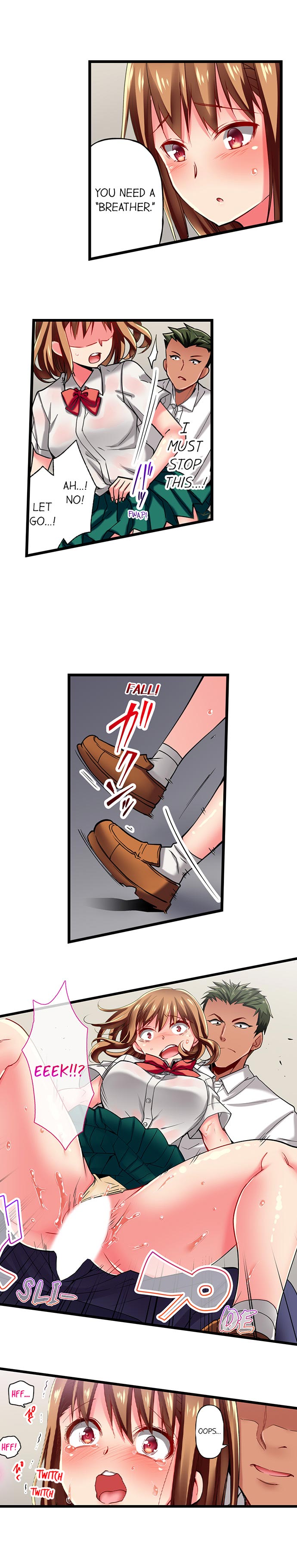 Encontro hentai secreto da colegial NTR com técnica futanari - Image 93