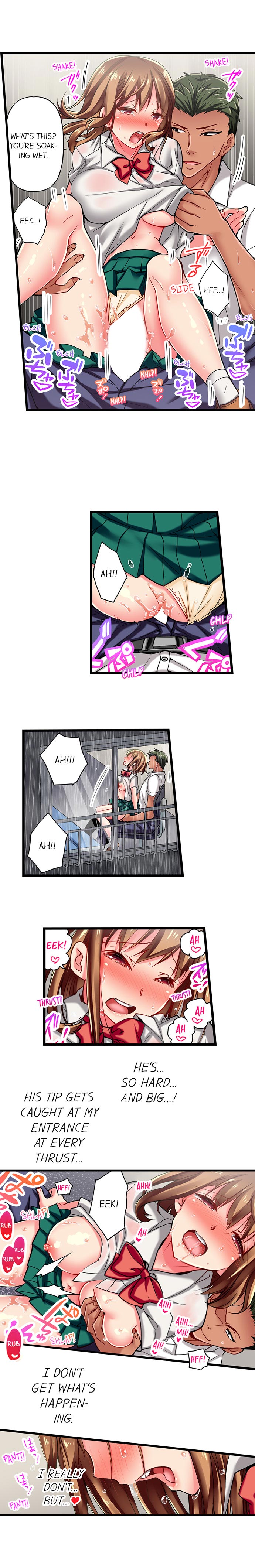 Encontro hentai secreto da colegial NTR com técnica futanari - Image 94