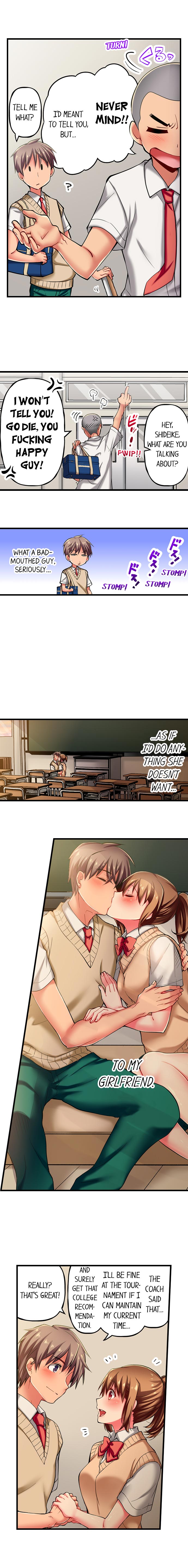 Encontro hentai secreto da colegial NTR com técnica futanari - Image 110