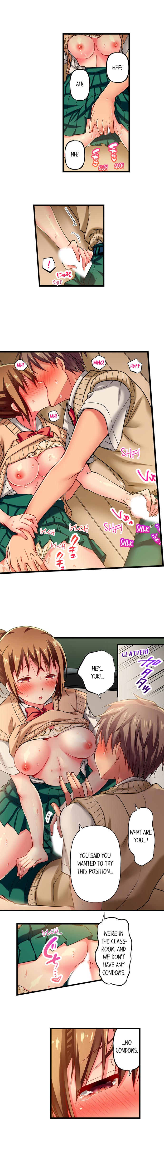 Encontro hentai secreto da colegial NTR com técnica futanari - Image 115