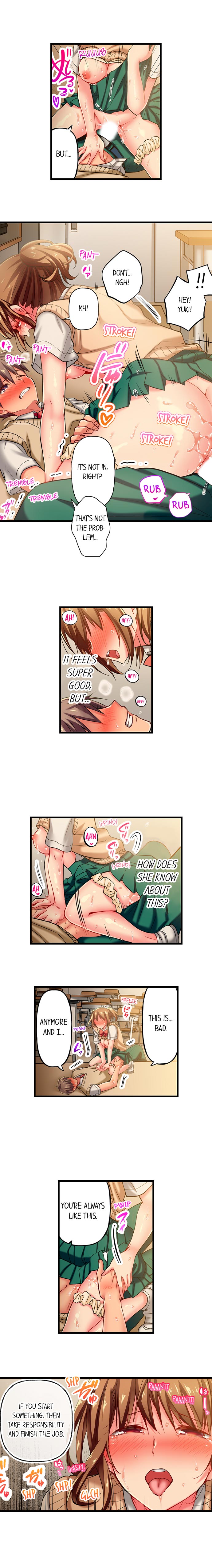 Encontro hentai secreto da colegial NTR com técnica futanari - Image 116