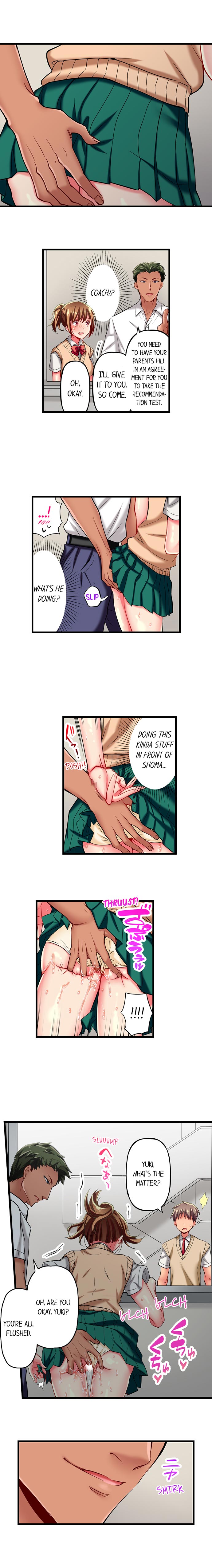 Encontro hentai secreto da colegial NTR com técnica futanari - Image 131