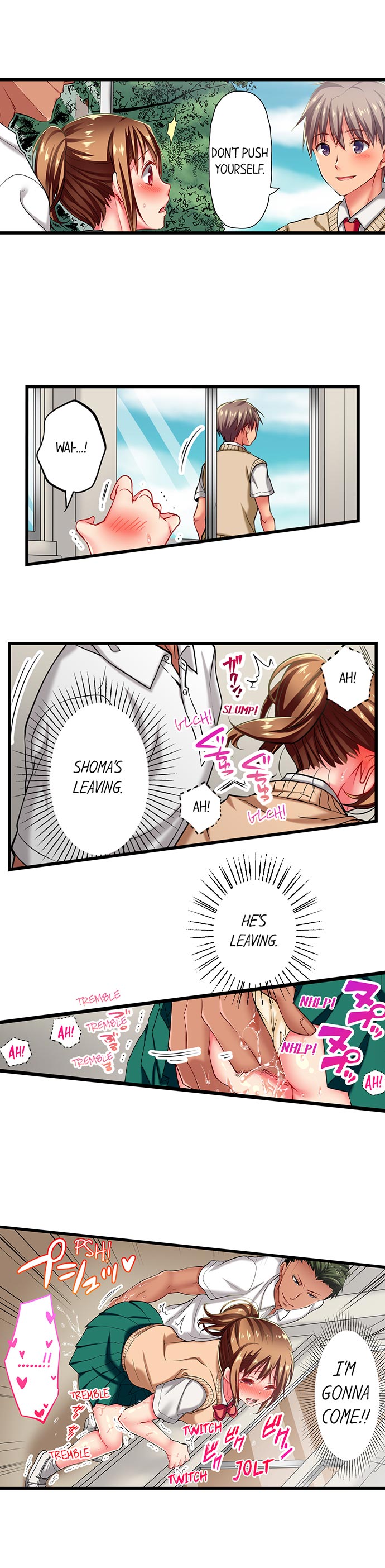 Encontro hentai secreto da colegial NTR com técnica futanari - Image 133