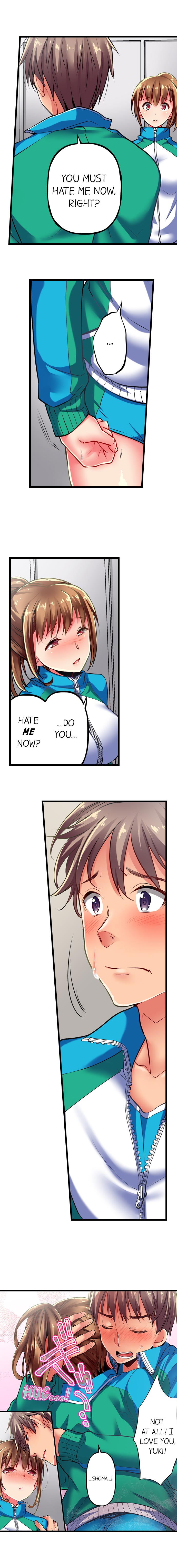 Beauté chaude trompe avec coach en scène de facial intense - Image 35