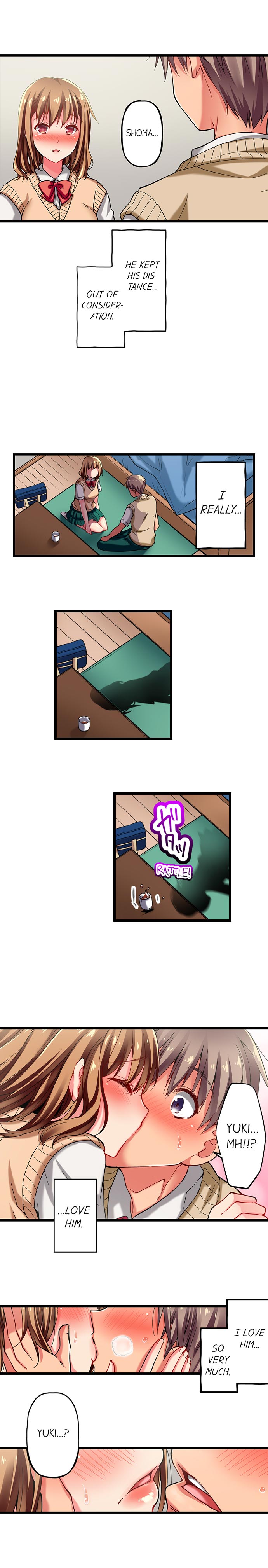 Beauté chaude trompe avec coach en scène de facial intense - Image 78