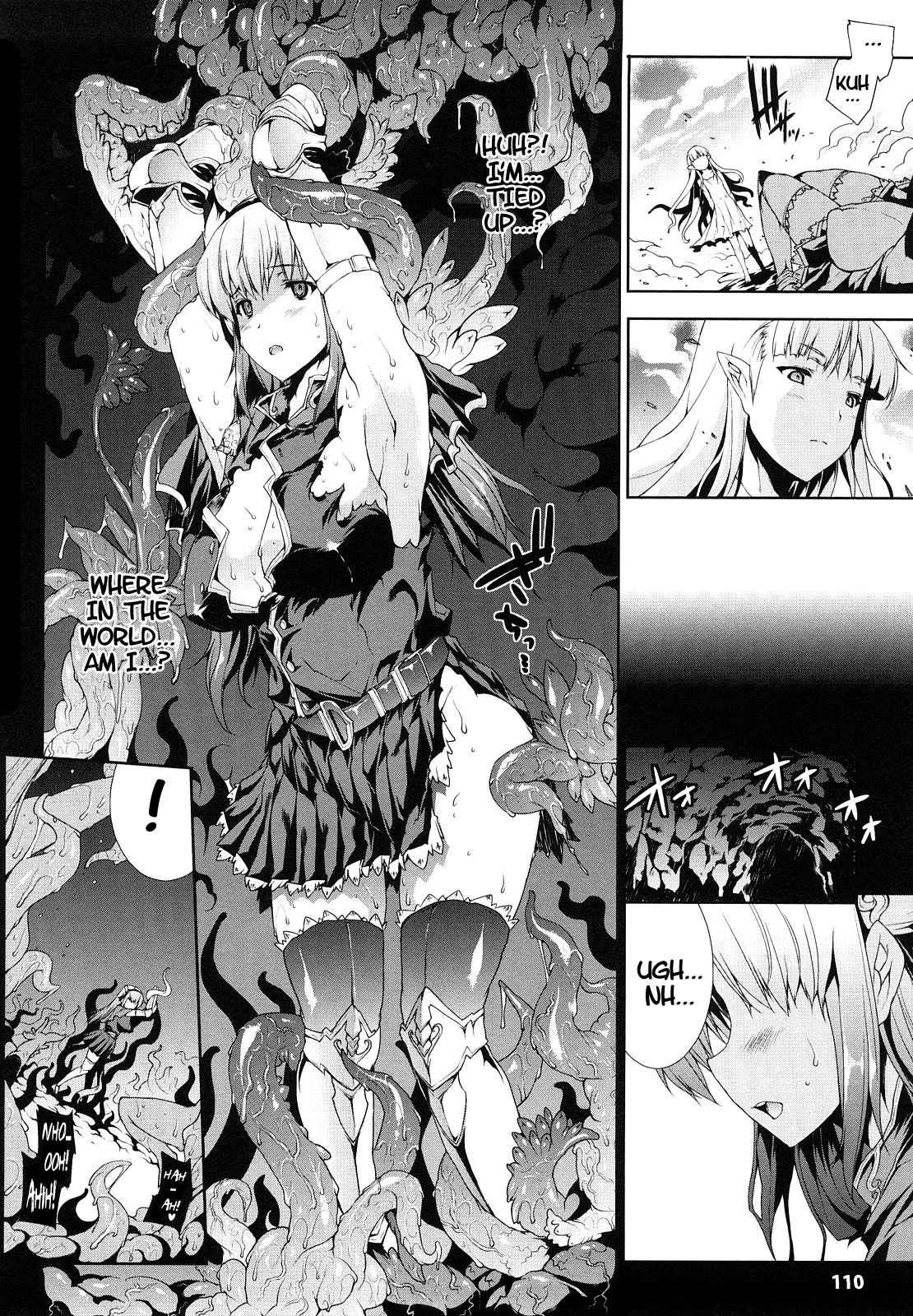 Adolescente futanari se fait remplir par des tentacules - Image 111