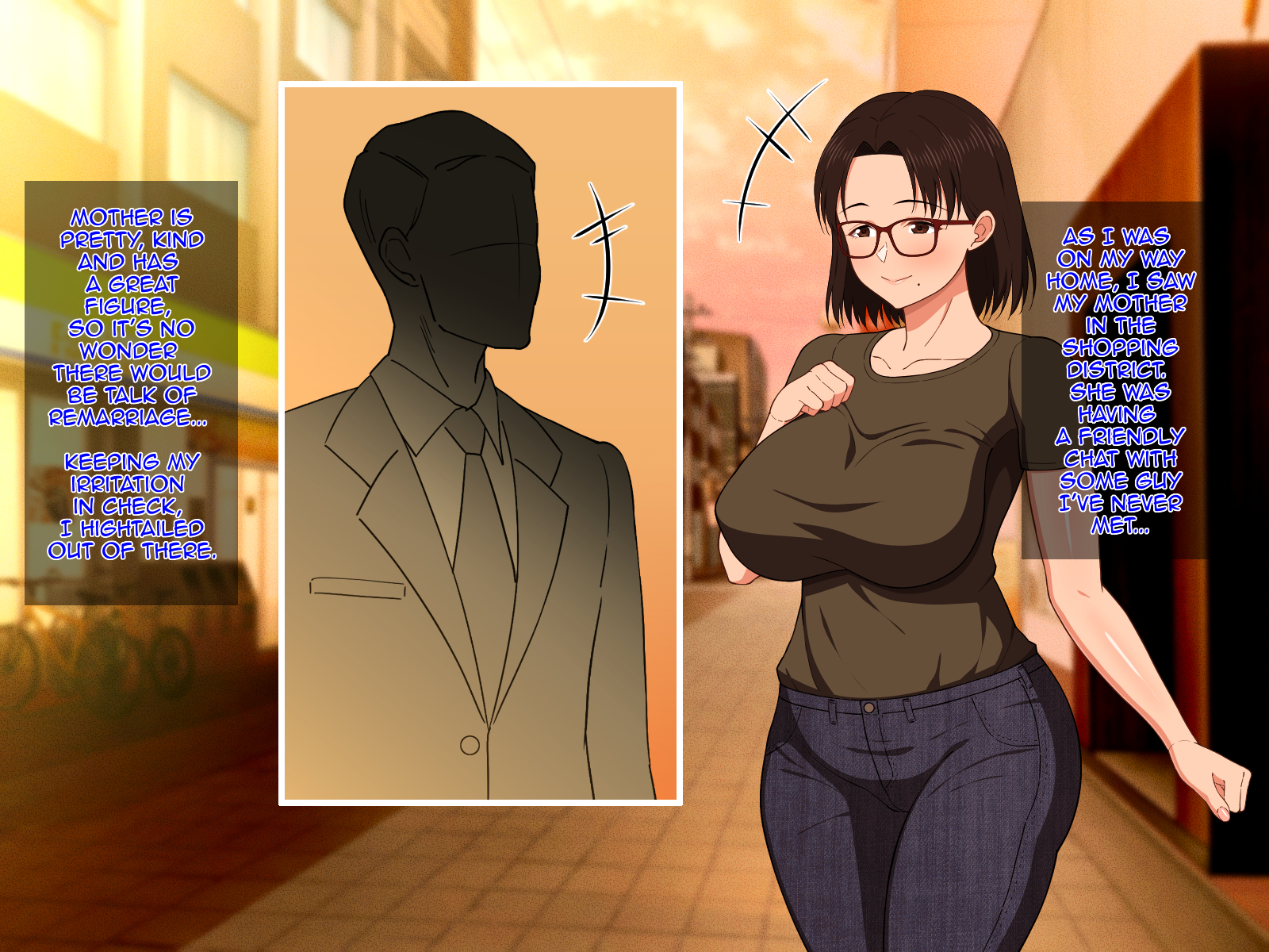 巨乳眼镜妈妈激情小房间性爱 - Image 39