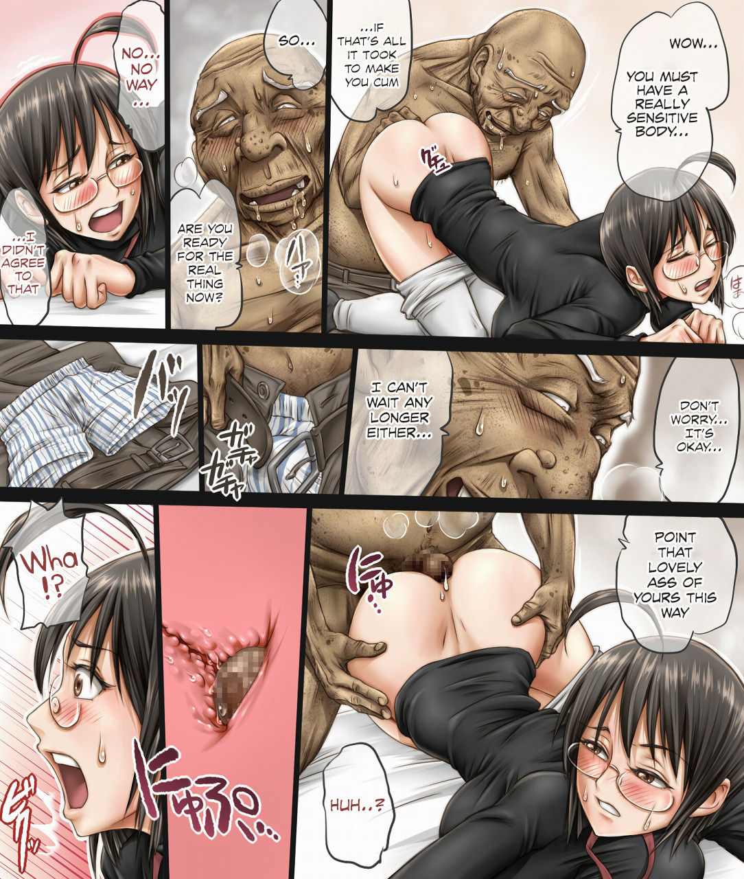 Unterwürfige großbrüstige Krankenschwester vom perversen Opa besamt - Image 13