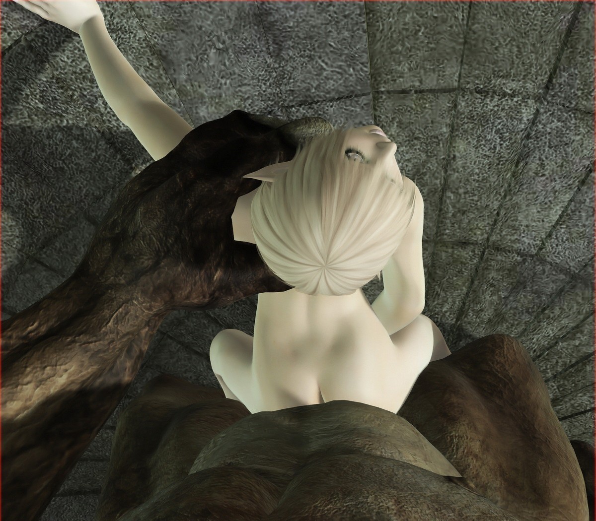 Dicker Ogre-Schwanz zerstört zierliche Elfe - Image 2