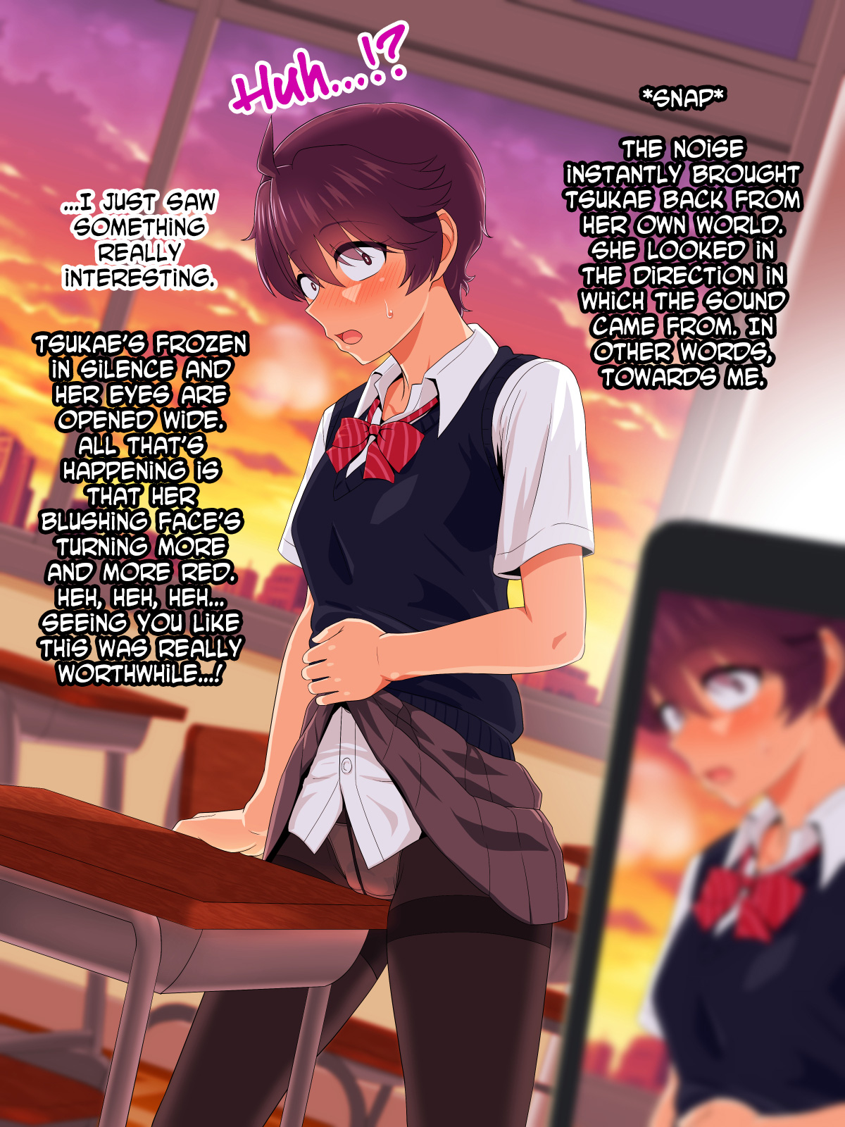 Petite adolescente en corset salle de classe sexe de nichon - Image 11