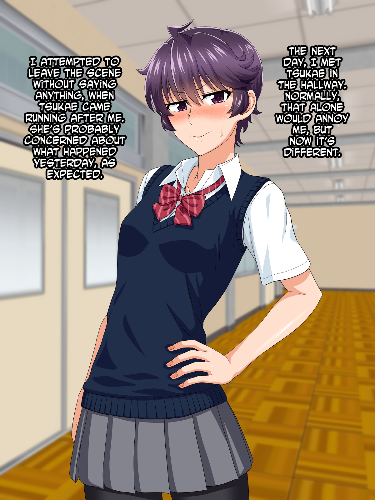 Petite adolescente en corset salle de classe sexe de nichon - Image 25