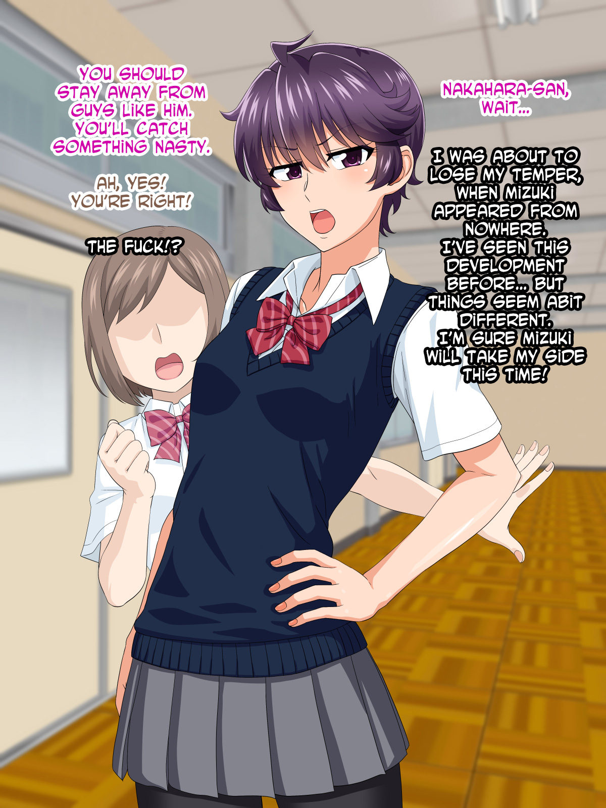 Petite adolescente en corset salle de classe sexe de nichon - Image 65