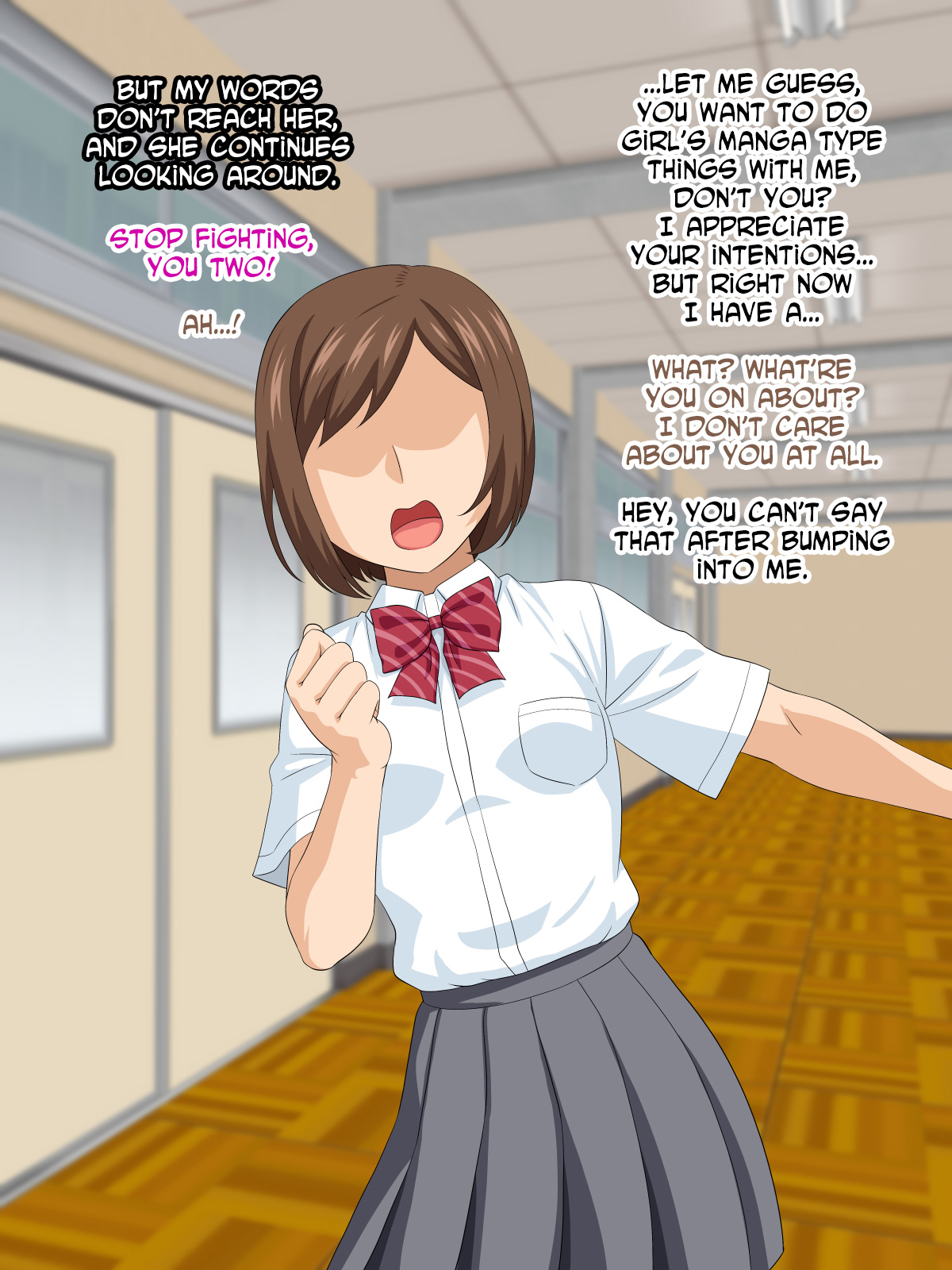 Petite adolescente en corset salle de classe sexe de nichon - Image 101