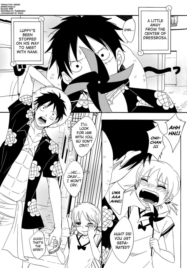 Luffy fickt Namis große Titten in einem heißen One Piece Hentai Manga - Image 5