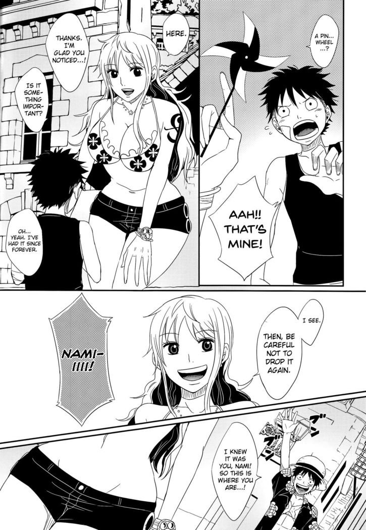 Luffy fickt Namis große Titten in einem heißen One Piece Hentai Manga - Image 8