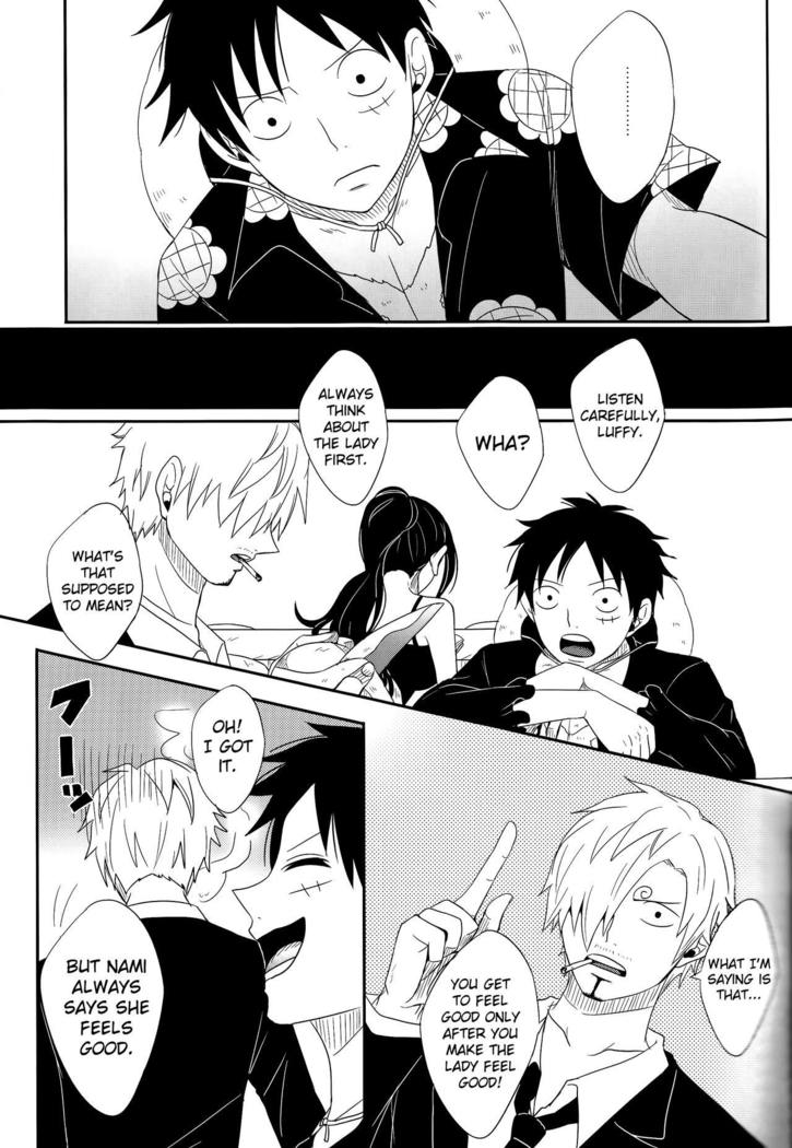 Luffy fickt Namis große Titten in einem heißen One Piece Hentai Manga - Image 19