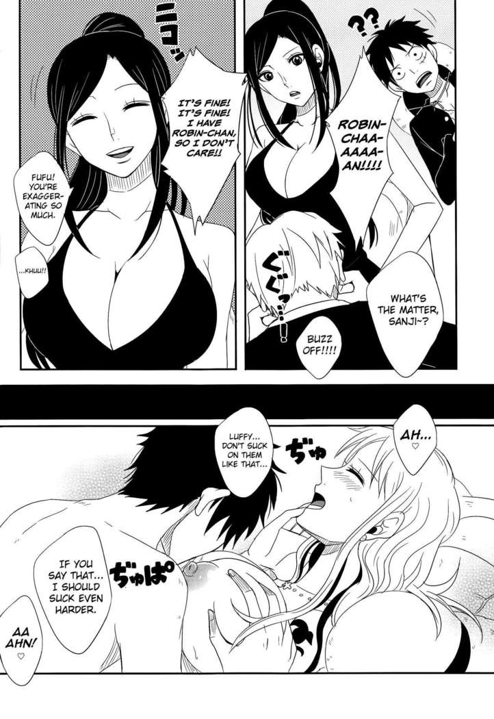 Luffy fickt Namis große Titten in einem heißen One Piece Hentai Manga - Image 20