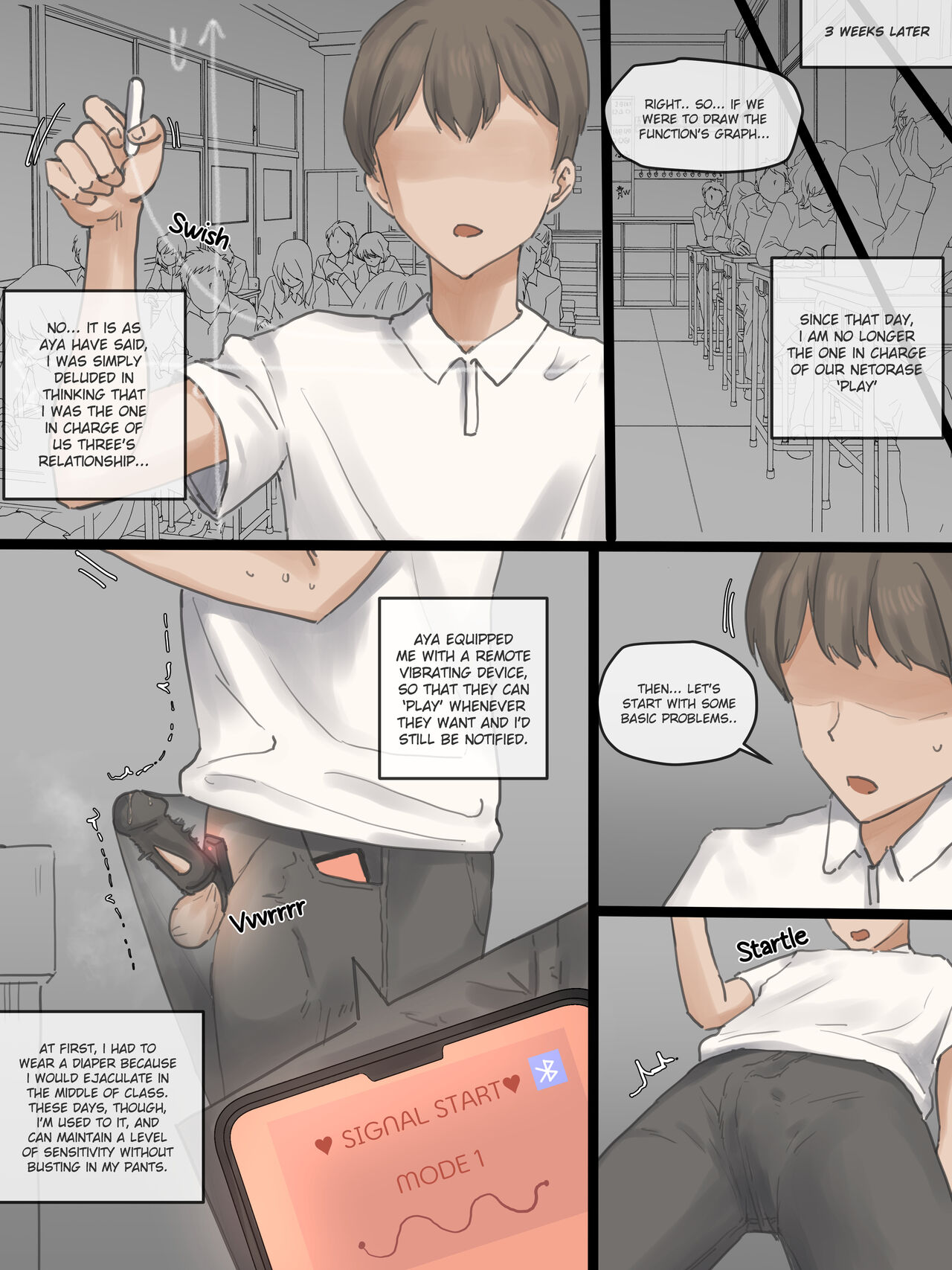 Hentai-NTR-Frau reitet schwarzen 28-cm-Schwanz des Trainers - Image 28