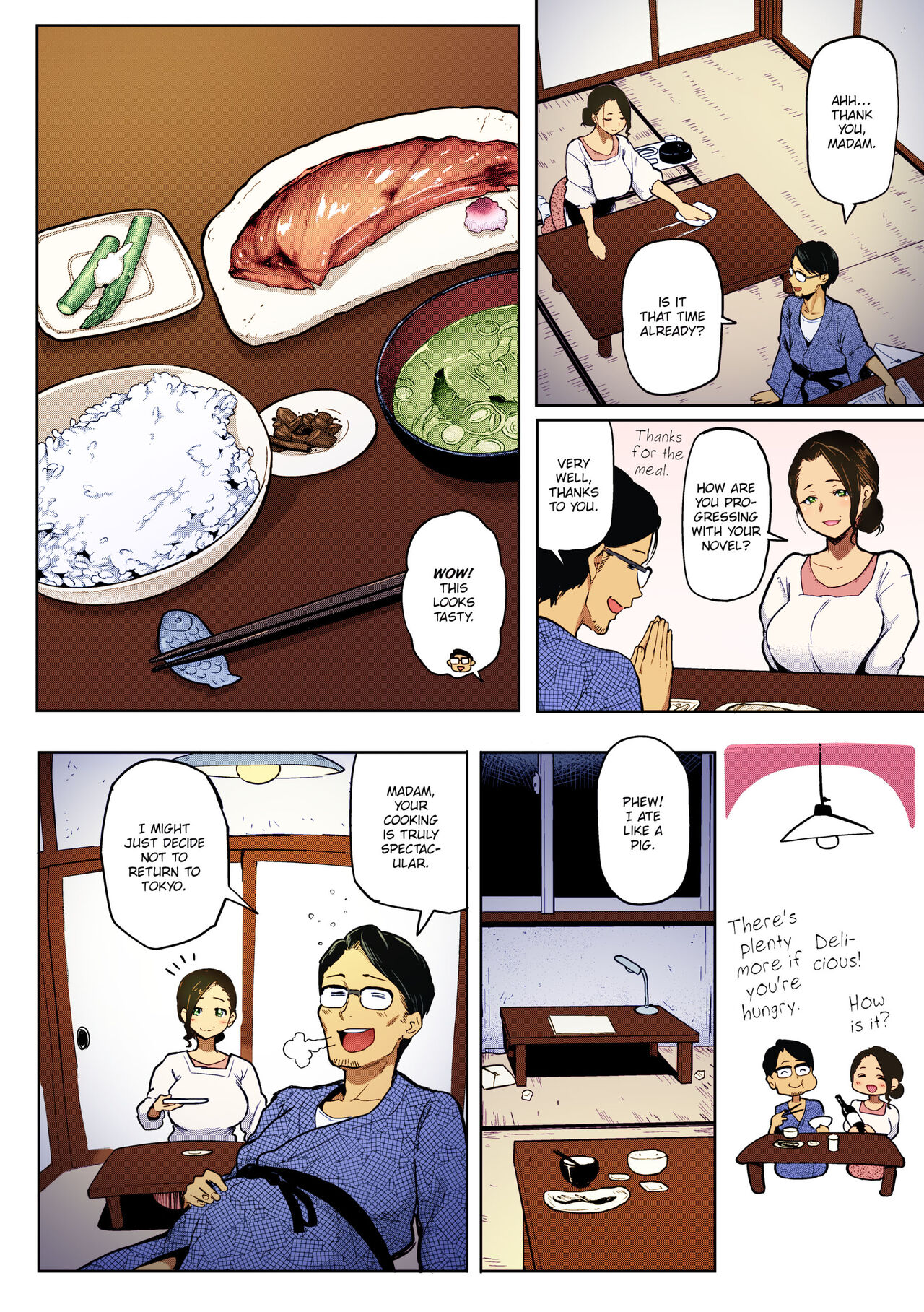 Esposa tetona NTR embarazada mientras marido pesca - Image 2