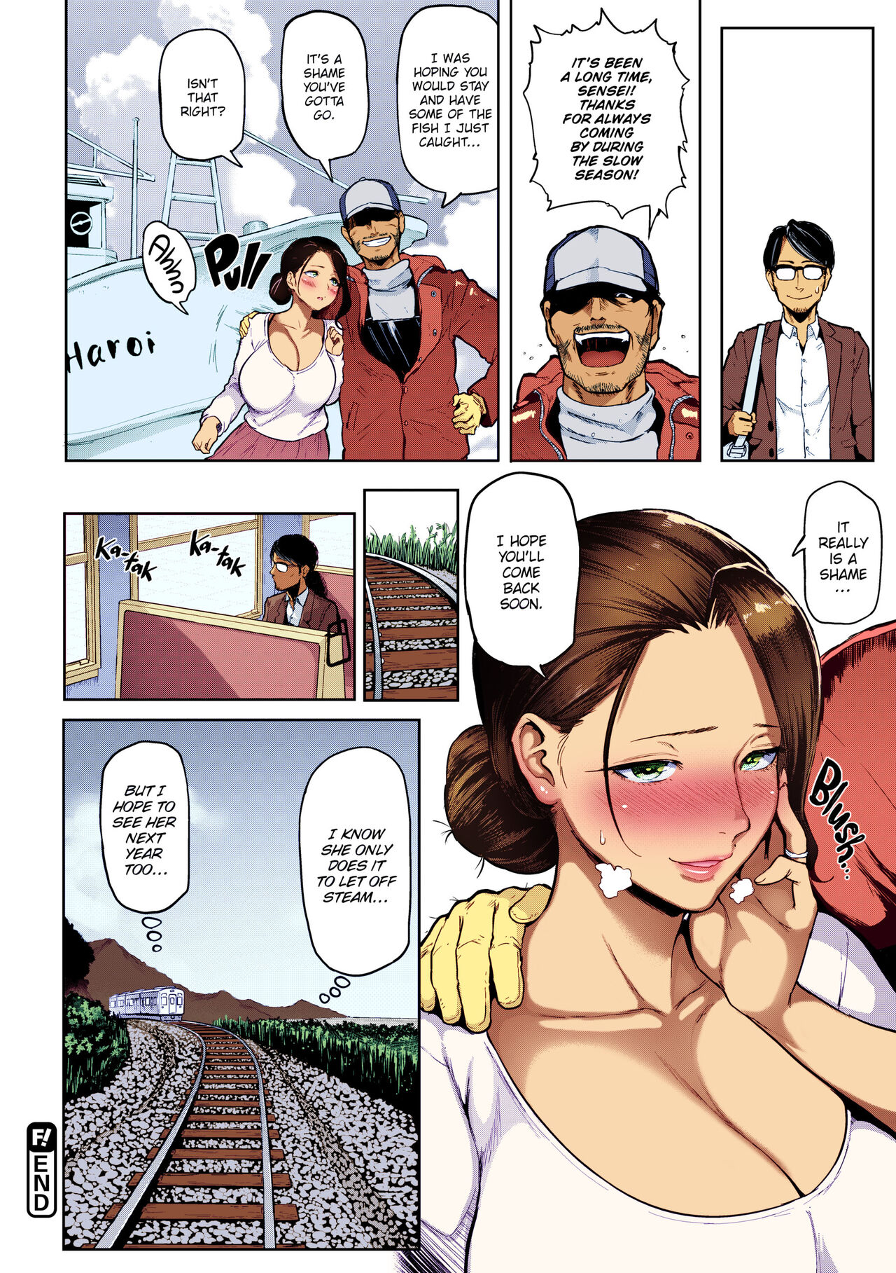 Esposa tetona NTR embarazada mientras marido pesca - Image 20