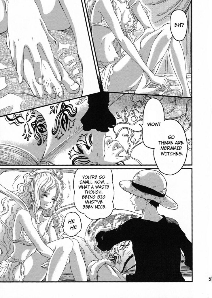 Luffy x Shirahoshi Hentai Mermaid Vanilla - Image 4