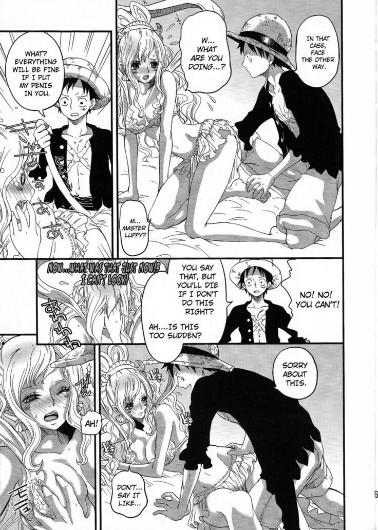 Luffy x Shirahoshi Hentai Mermaid Vanilla - Image 6