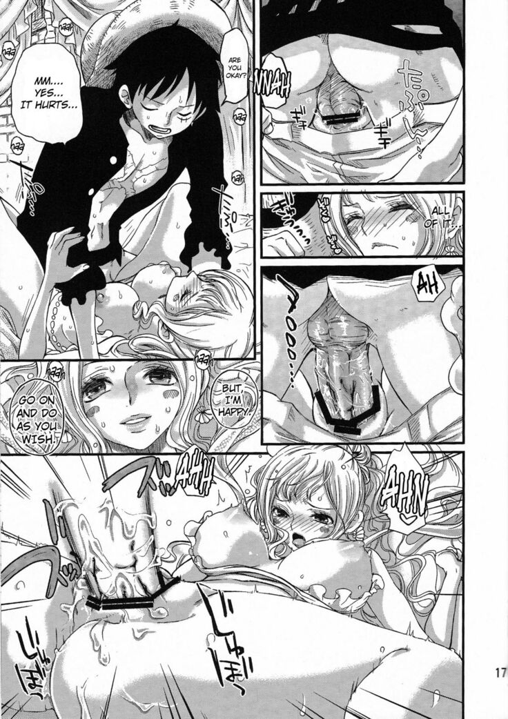 Luffy x Shirahoshi Hentai Mermaid Vanilla - Image 16