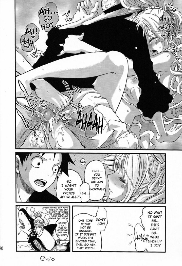 Luffy x Shirahoshi Hentai Mermaid Vanilla - Image 19