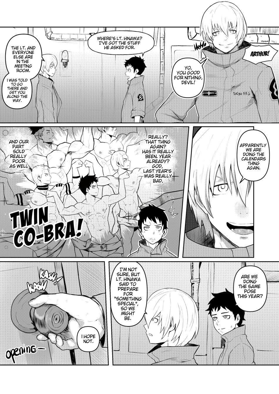 Schwuler Shinra FireForce Kapitän Analsex - Image 2