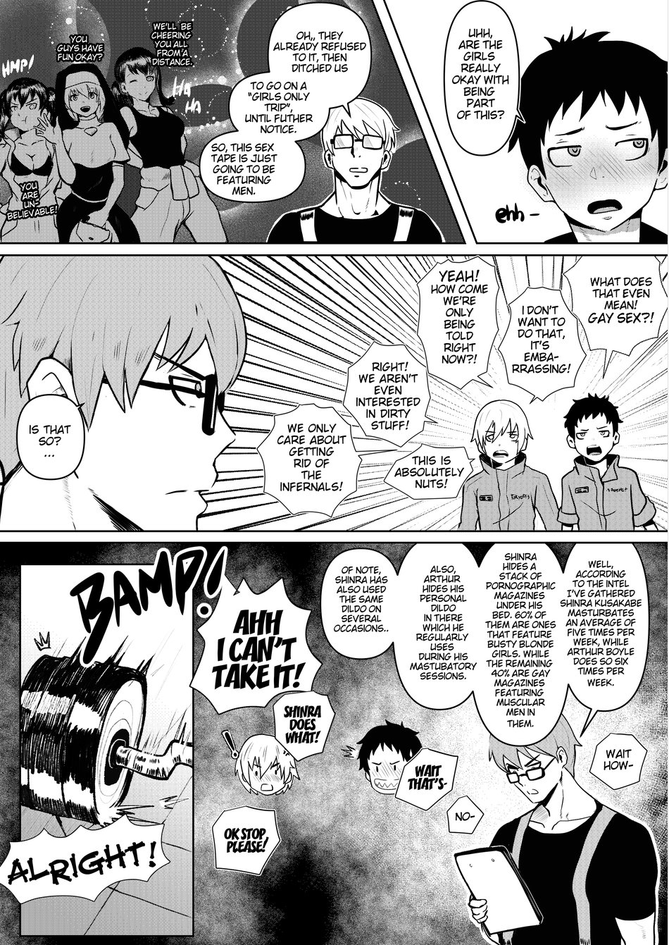 Schwuler Shinra FireForce Kapitän Analsex - Image 5