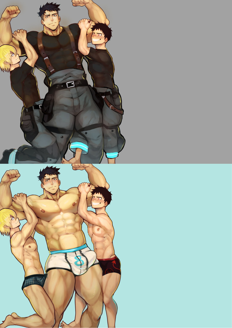 Schwuler Shinra FireForce Kapitän Analsex - Image 42