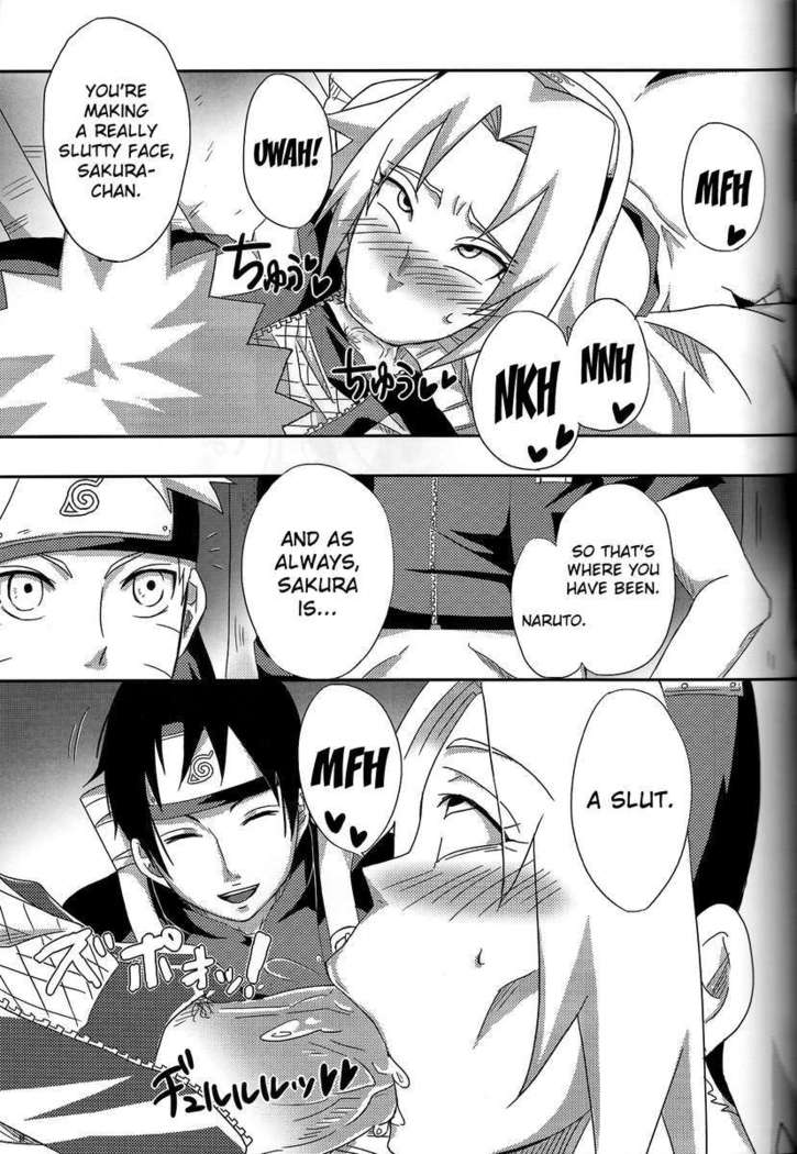 Sasukes Gen-Jutsu fickt Sakuras großen saftigen Hintern – Hentai-Manga - Image 8