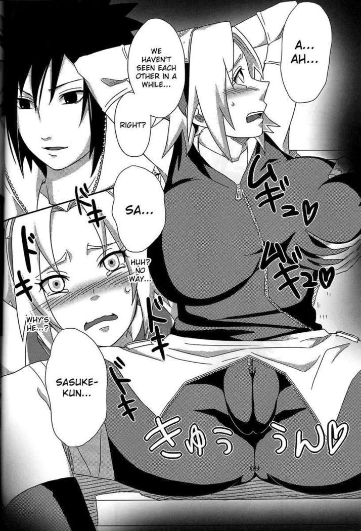 Sasukes Gen-Jutsu fickt Sakuras großen saftigen Hintern – Hentai-Manga - Image 13