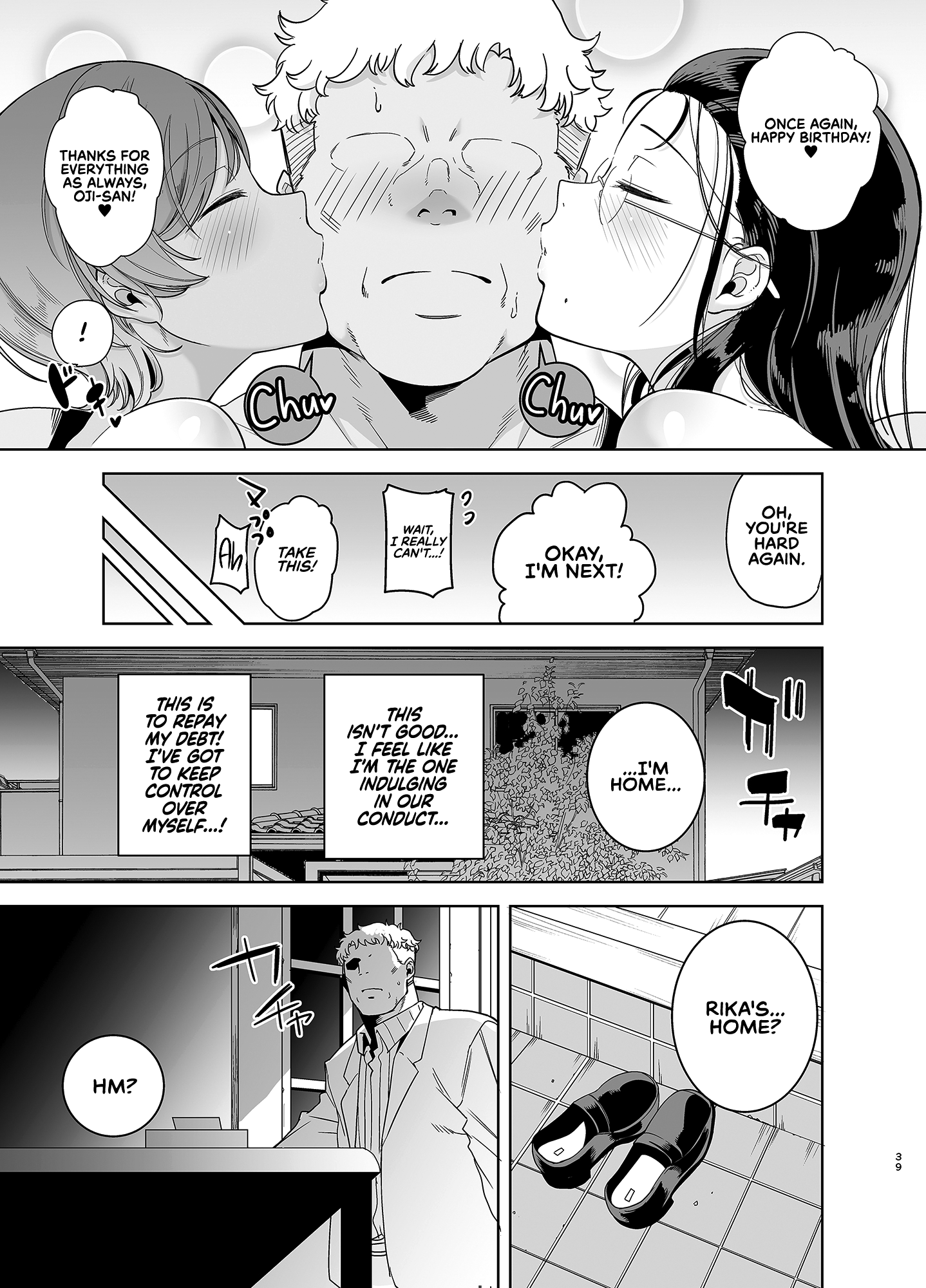 Tío folla a dos mujeres hentai calientes en el cumpleaños en la academia Seika - Image 39