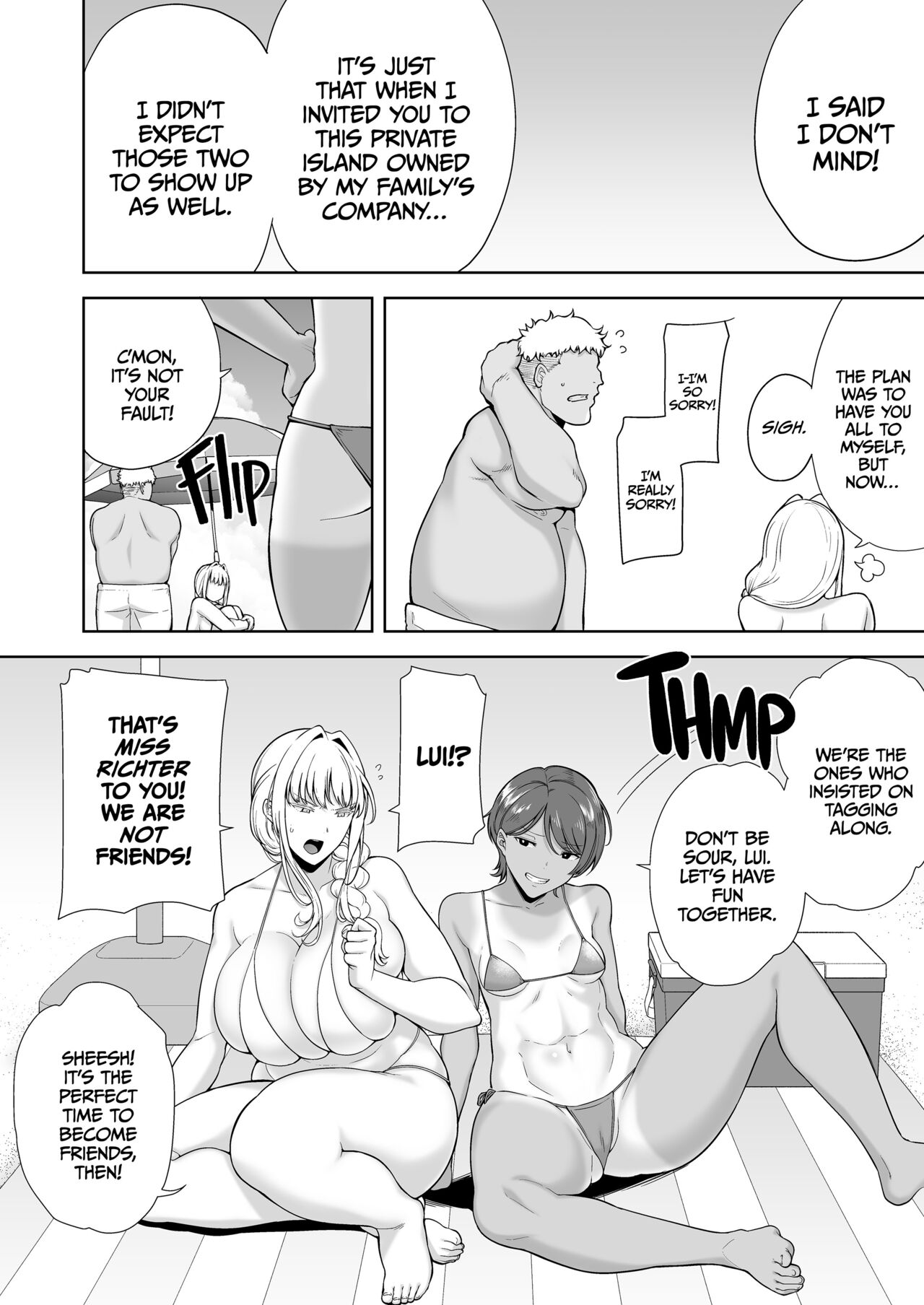 在聖華女學院，牛郎幹了三名火辣hentai少女 - Image 7