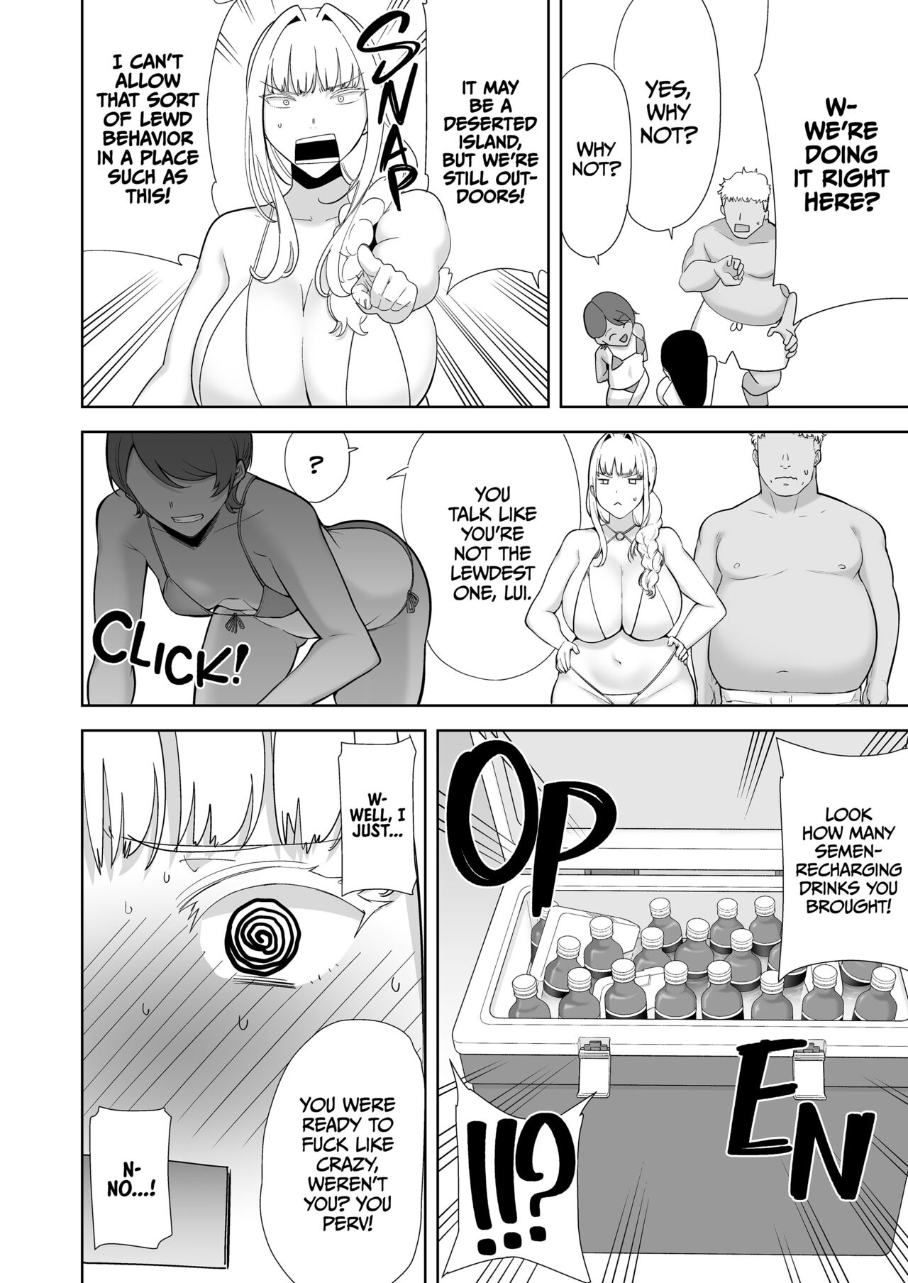 在聖華女學院，牛郎幹了三名火辣hentai少女 - Image 11