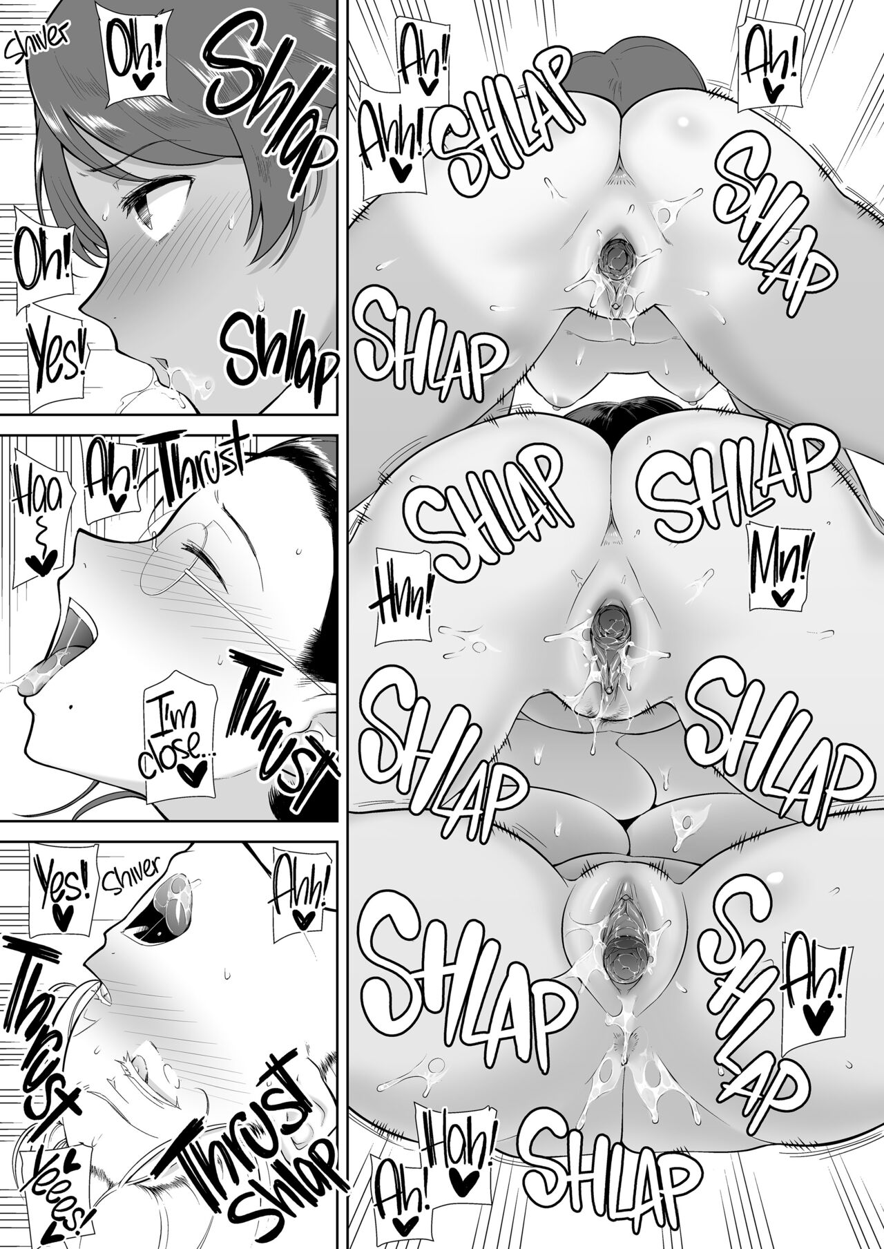 在聖華女學院，牛郎幹了三名火辣hentai少女 - Image 56