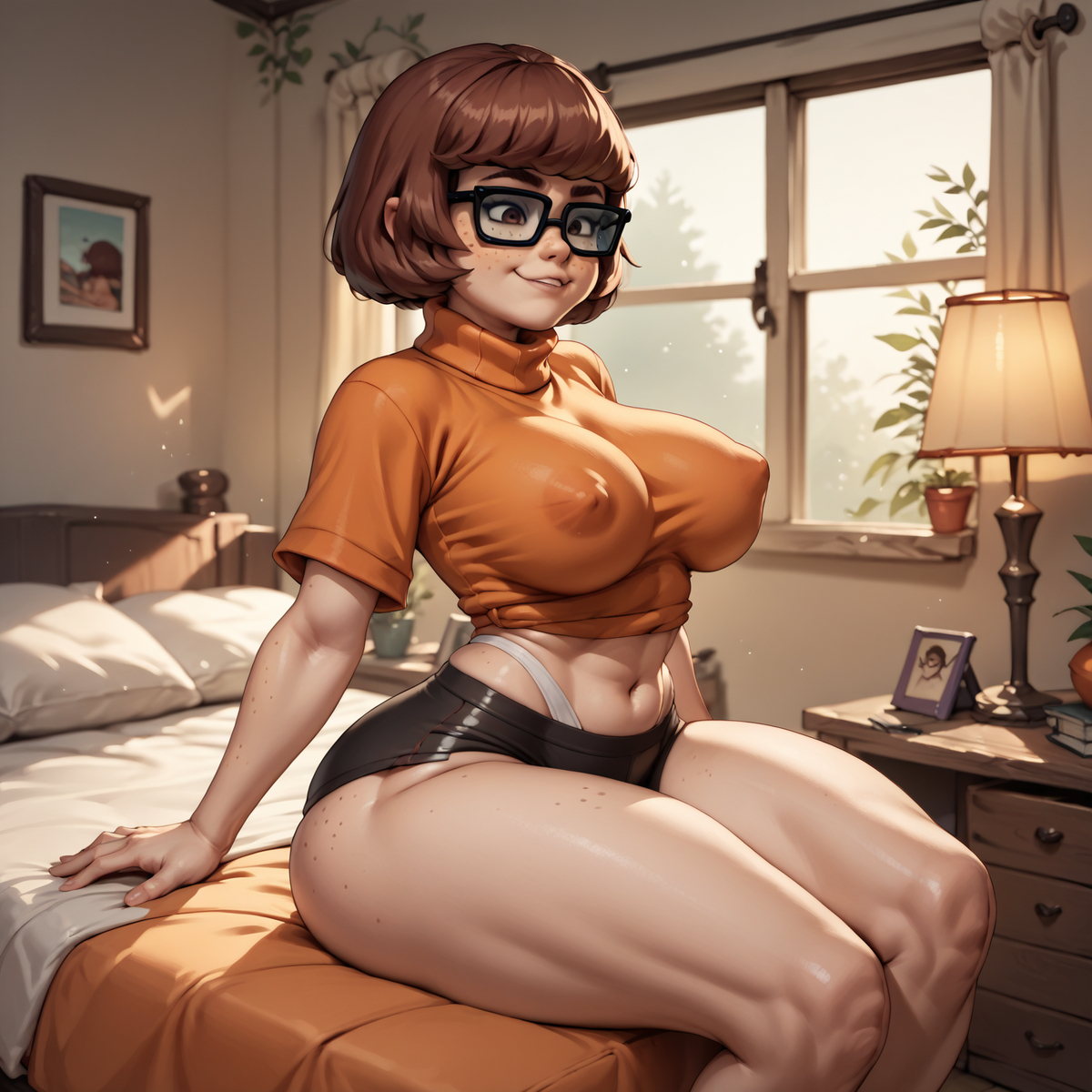 Пышные аниме-девки хвастают огромными сиськами и жопами - Image 43