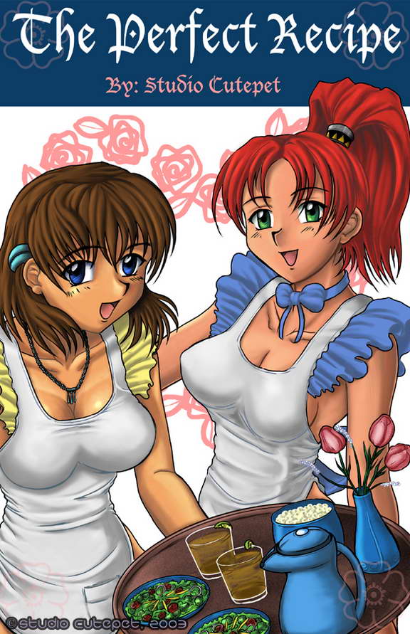 Hot threesome with sexy cooks in cute outfits and chef - 3some comics