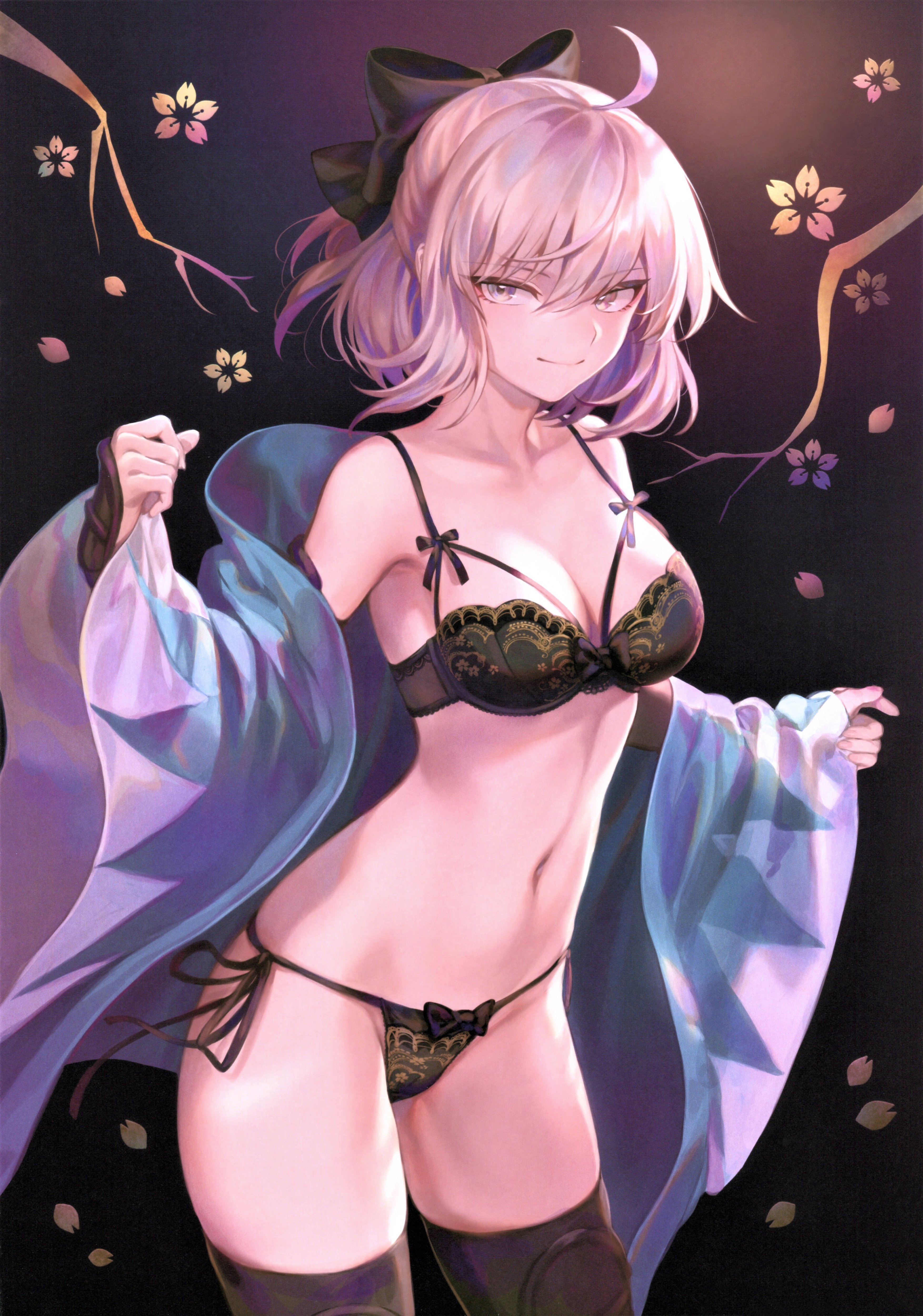 Сексуальные аниме-девушки в горячем белье и чулках - Image 21