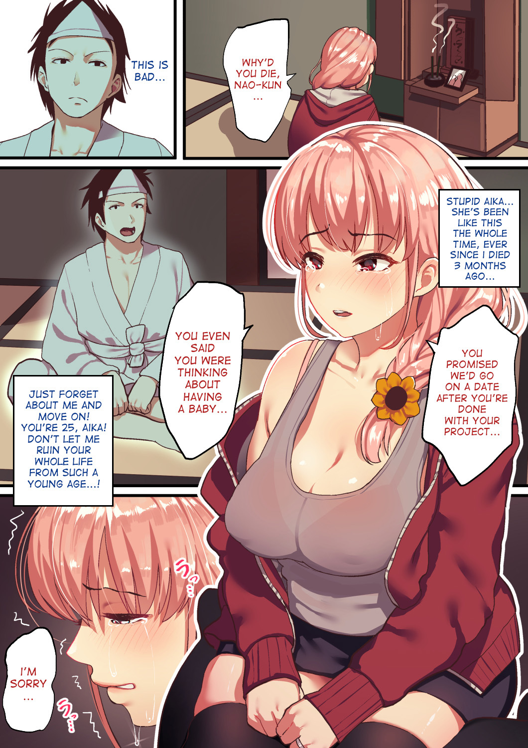 Geist-Ehemann sieht zu, wie Ehefrau vom Chef hart gefickt wird - Image 4