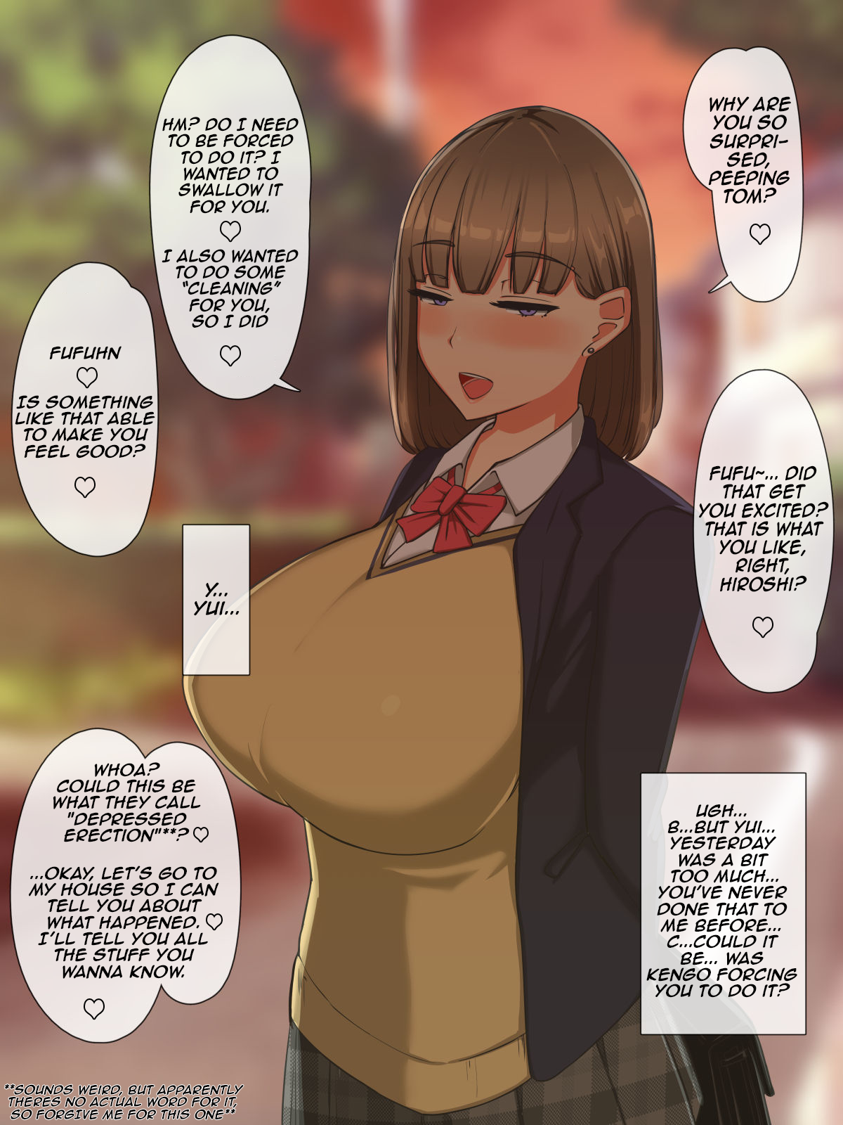 NTR寝取られ漫画：チン小彼氏が彼女を友達に寝取られて見守る - Image 35