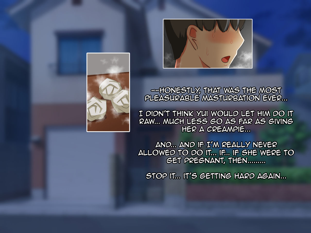 NTR寝取られ漫画：チン小彼氏が彼女を友達に寝取られて見守る - Image 79