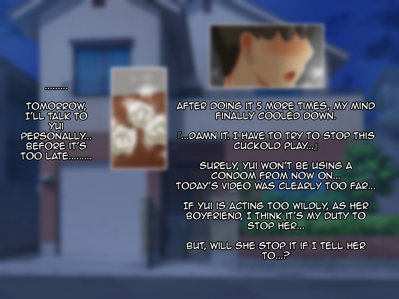 NTR寝取られ漫画：チン小彼氏が彼女を友達に寝取られて見守る - Image 80