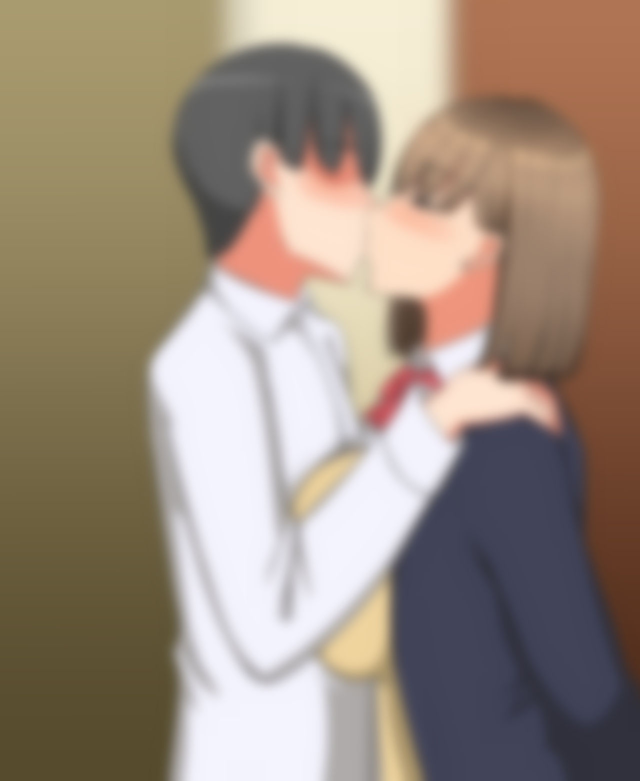 NTR寝取られ漫画：チン小彼氏が彼女を友達に寝取られて見守る - Image 137